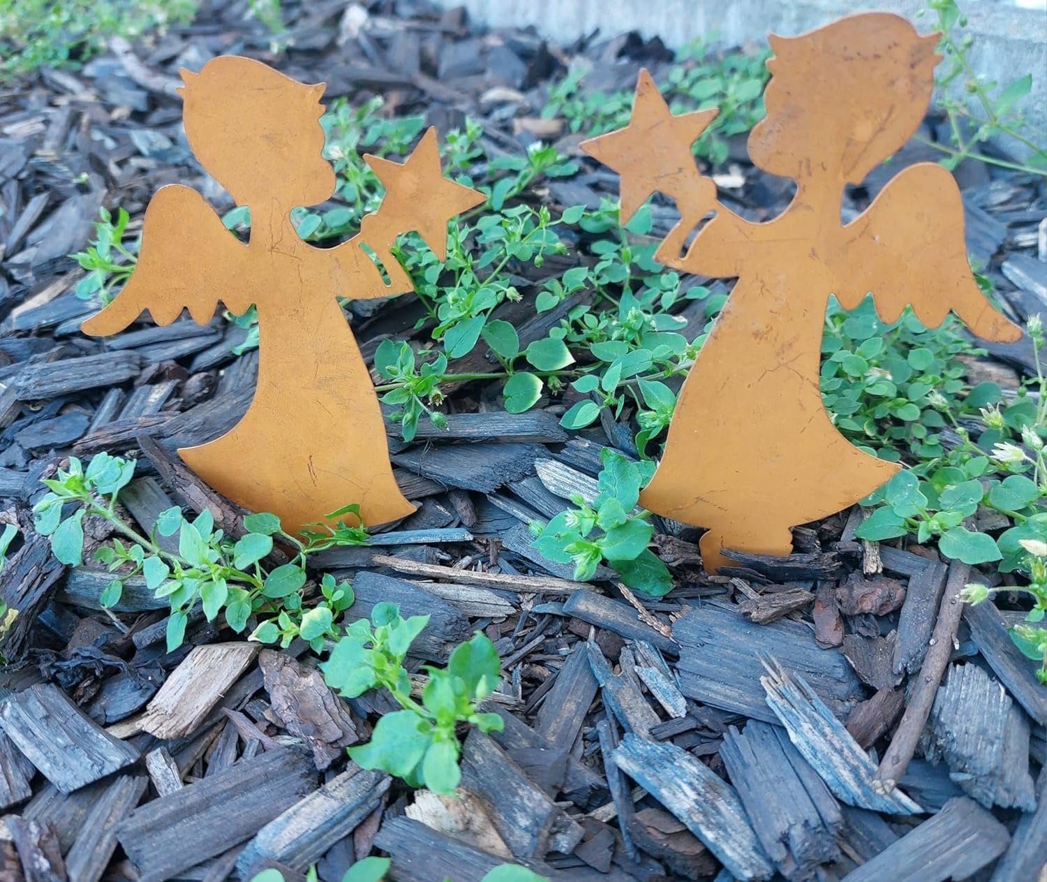 Florissima Gartenstecker Engel 2er Set Metall günstig online kaufen