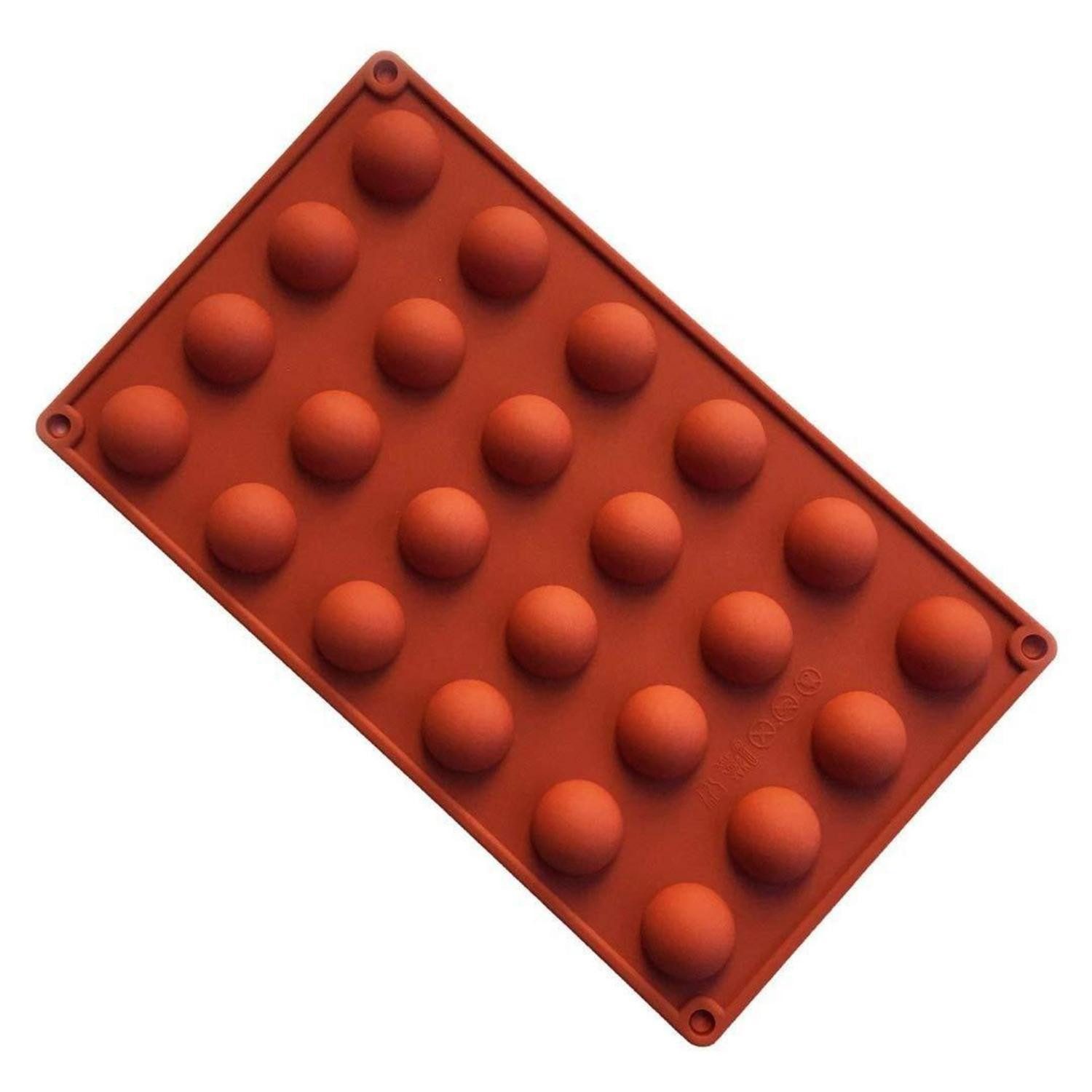 LuxusKollektion Silikonform Kuchenform Silikon Rund Xmas Mehrfarbig