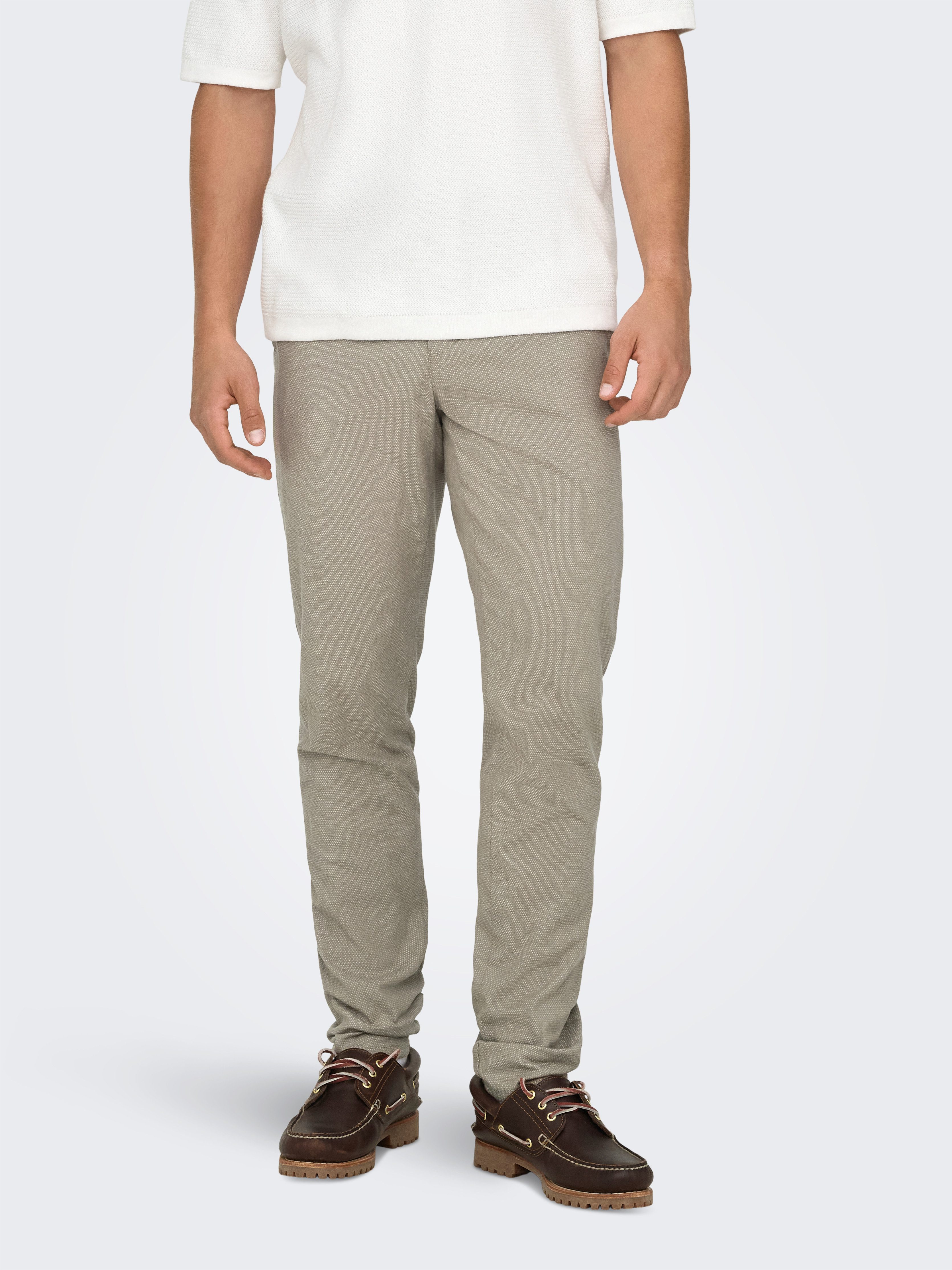 ONLY & SONS Anzughose ONSMARK PETE SLIM DOBBY 0058 PANT NOOS. Reduzierter Preis € 30,37. Unverbindliche Preisempfehlung € 59,99