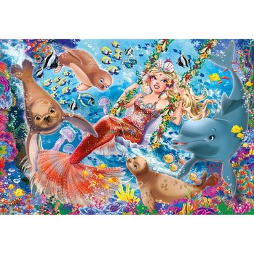 Ravensburger Puzzle Zauberhafte Meerjungfrauen 2 x 24 Teile, Puzzleteile