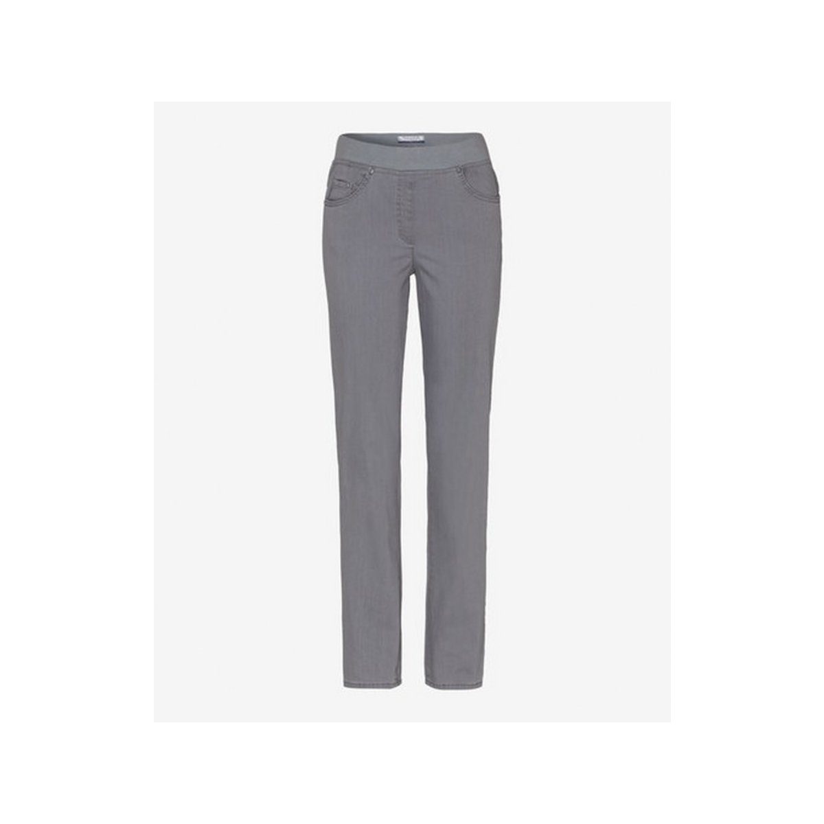 Brax 5-Pocket-Jeans grau (1-tlg)