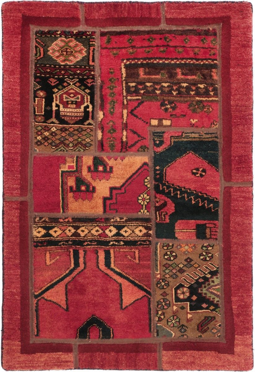 Carpet Avenue Teppich Patchwork 117x80, Rechteck, Höhe: 9 mm