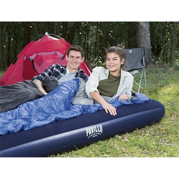 Bestway Luftbett Pavillo™ Blue Horizon, 203 x 152 x 22 cm Doppelbett Camping Zelt