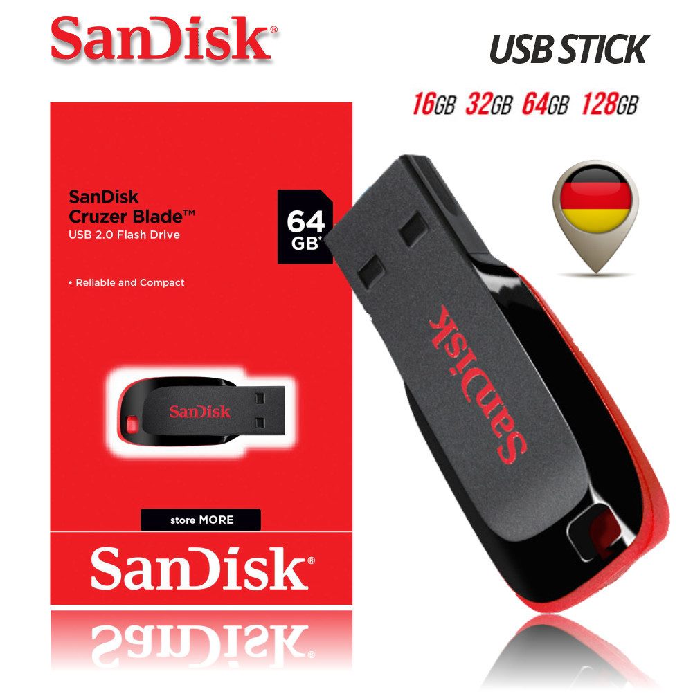 Sandisk Cruzer Blade USB Flash Drive USB-Stick