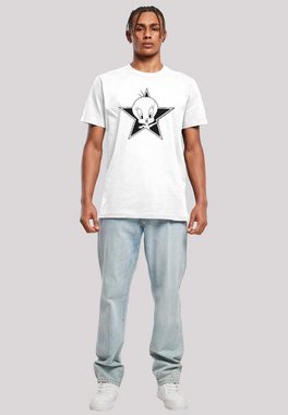 F4NT4STIC T-Shirt T-Shirt 'Looney Tunes Tweetie' Herren,Premium Merch,Regular-Fit,Basic,Bedruckt