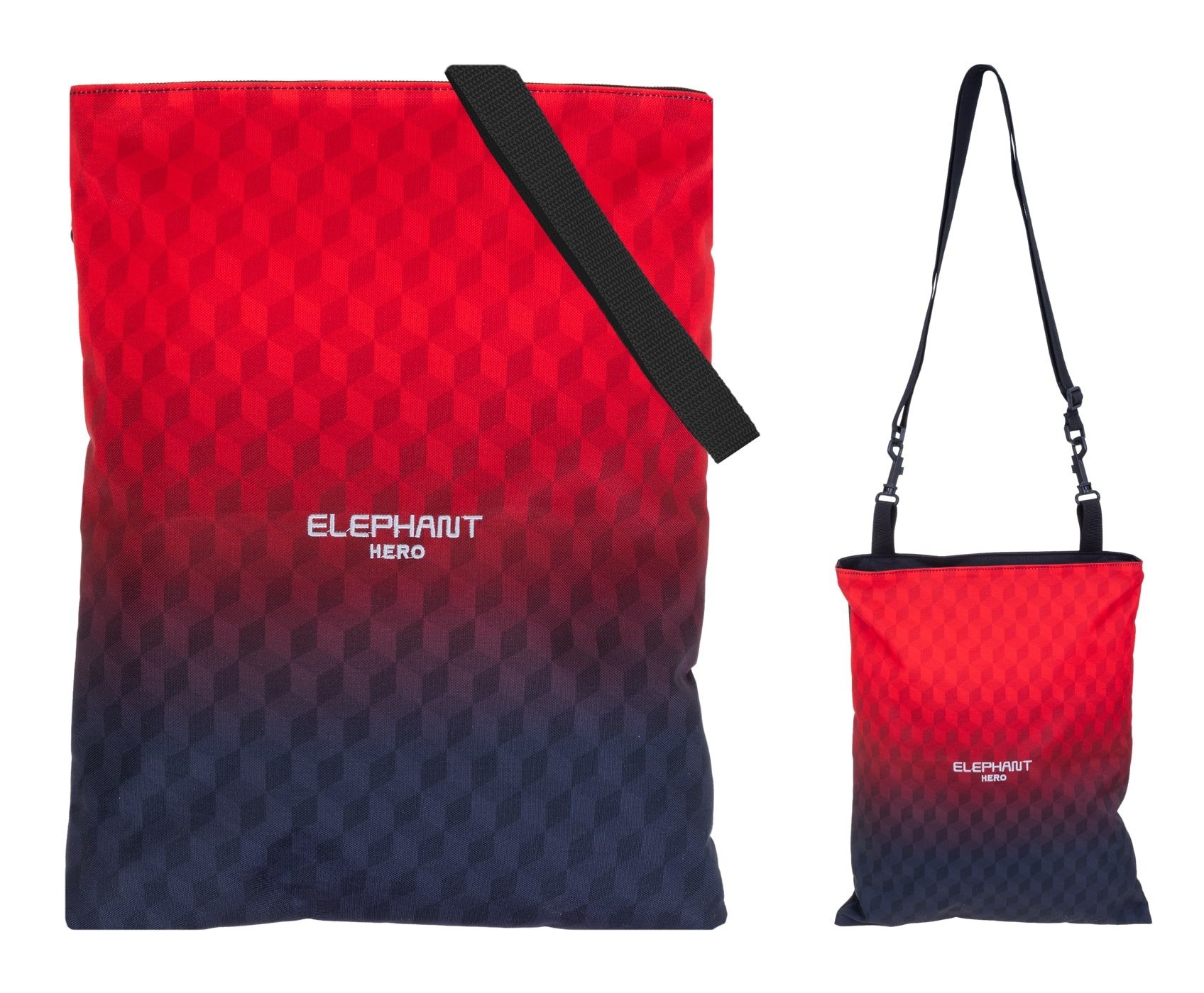 ELEPHANT Turnbeutel Sportbeutel Attach Bag Hero Signature Tasche, für Jungen Mädchen Schubeutel Gymbag + Trinkflasche – Bild 2 von 5