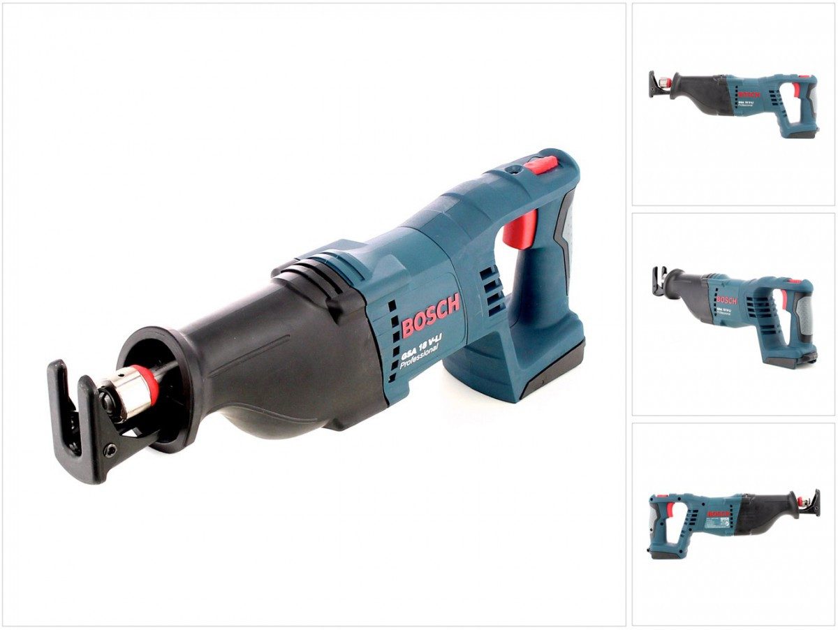 Bosch Professional Reciprosäge GSA 18V-LI Akku Säbelsäge 18V Solo - ohne Akku und Ladegerät