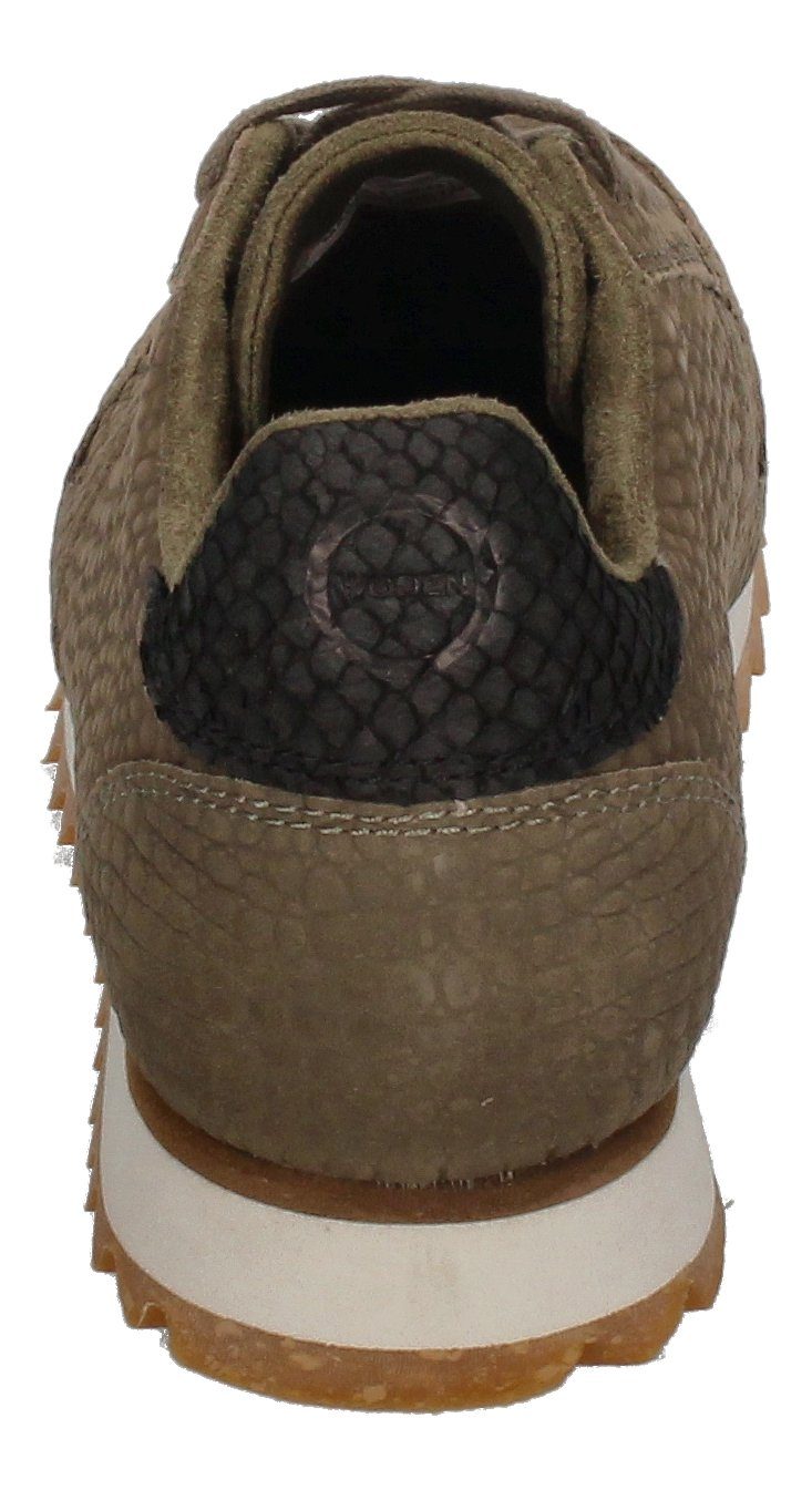Schuhe Sneaker WODEN YDUN CROCO II WL049-295 Sneaker Dark Olive