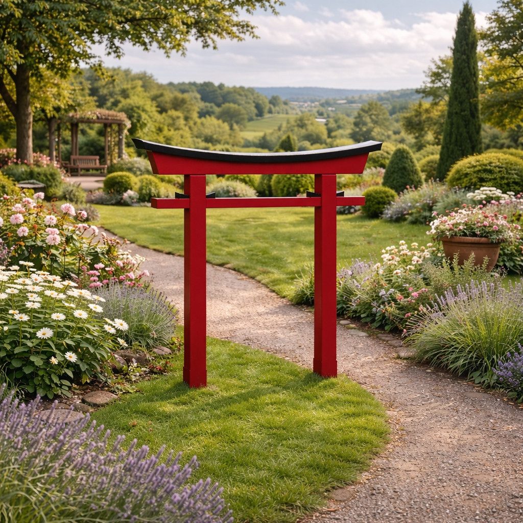 AAF Nommel Gartentor Torii Gate japanisch Japan Tor Garten, Modell 023