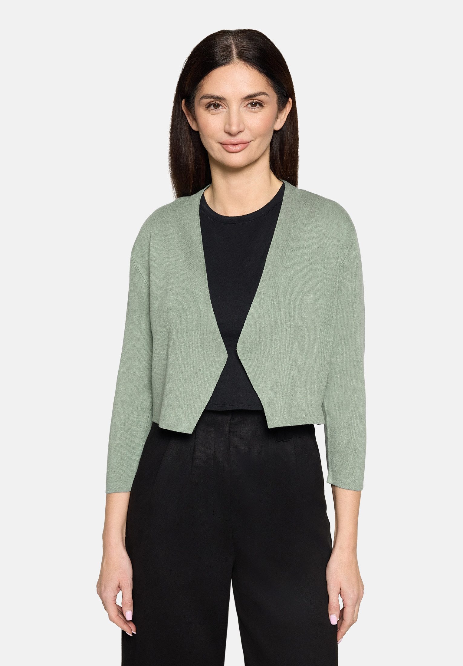 Betty&Co Strickjacke Damen ohne Verschluss (1-tlg)