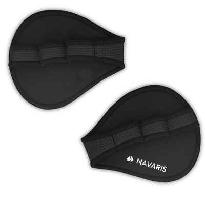 Navaris Gewichtshandschuhe Fitness Grip Pads Handschuhe - rutschfeste Griffpolster, (1-tlg)