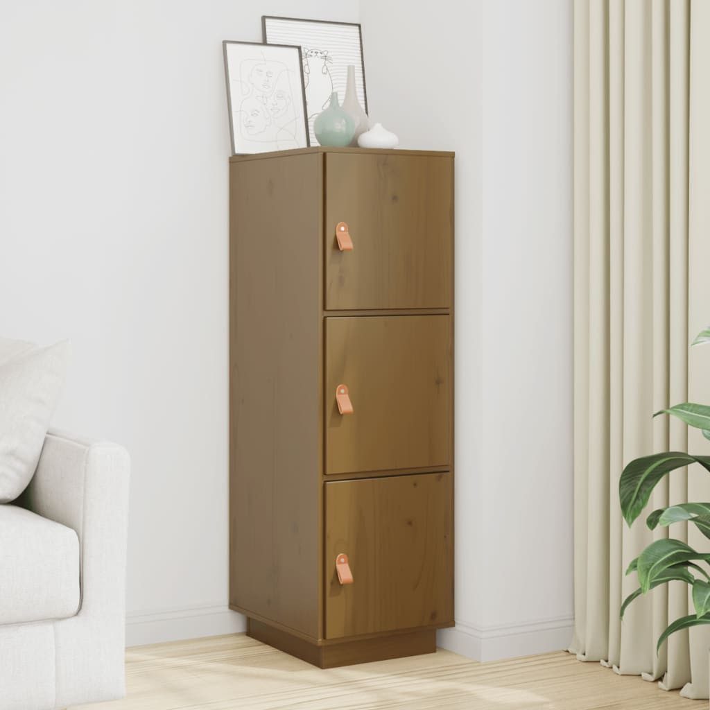 furnicato Highboard Klassisches aus massivem Kiefernholz 34 x 40 x 108,5 cm (1 St)