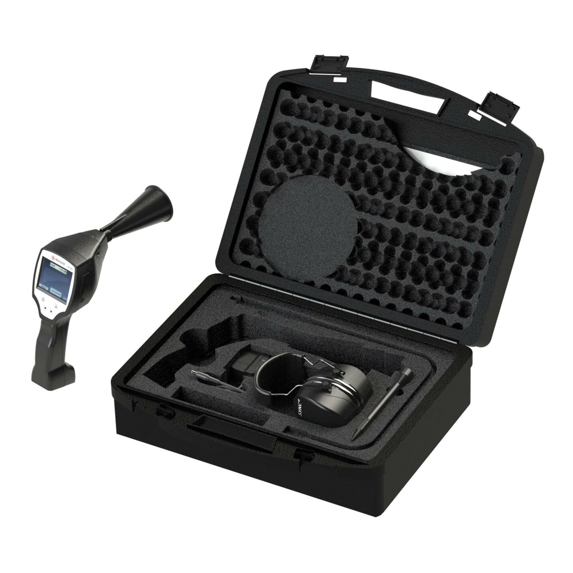 RIEGLER Multimeter Riegler Leckagesuchgerät LS 250 Koffer-Set Ultraschalltechnik