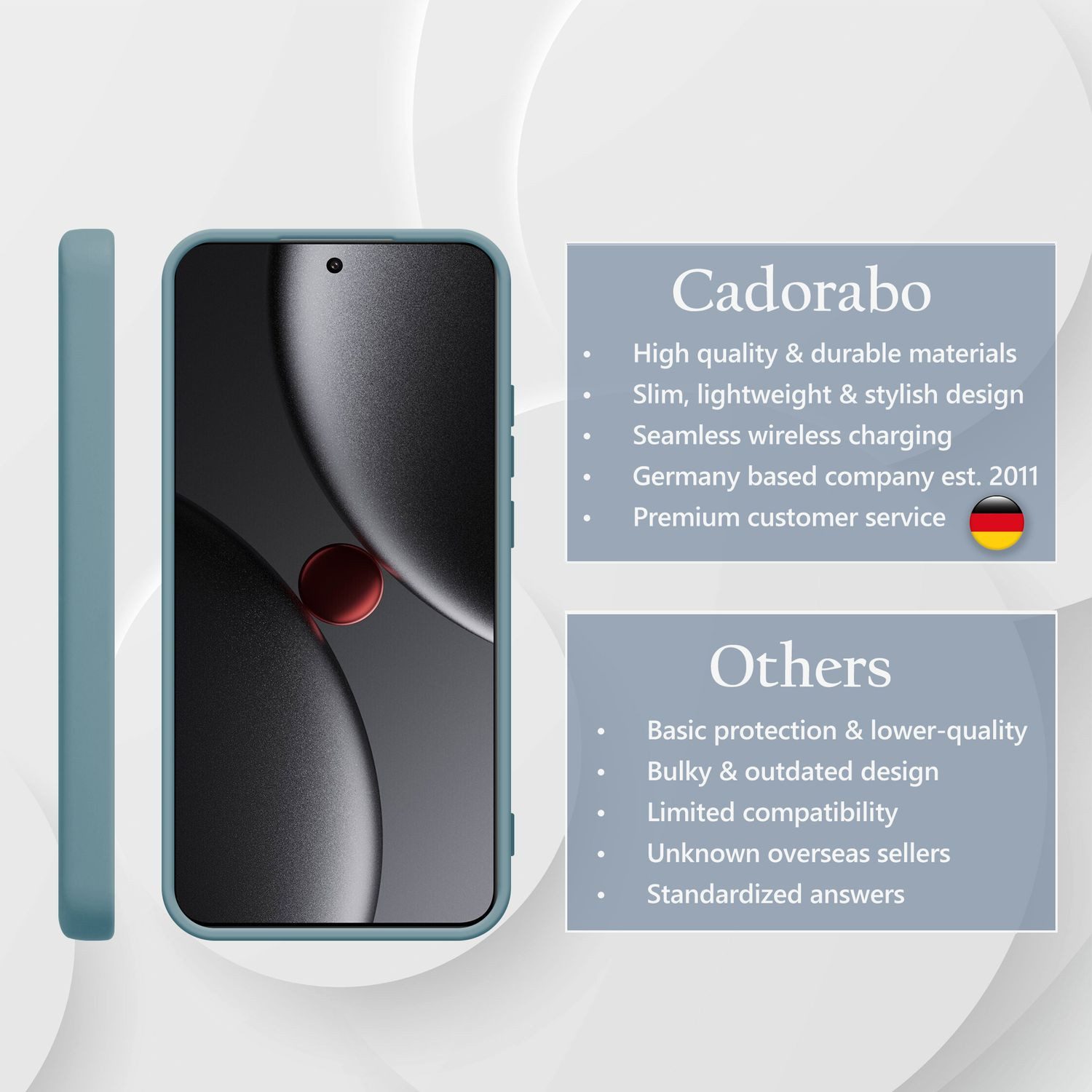 Cadorabo Handyhülle für Xiaomi 15 Ultra Hülle Xiaomi 15 Ultra, Hülle TPU Silikon Schutzhülle Flexible Handyhülle Cover Case
