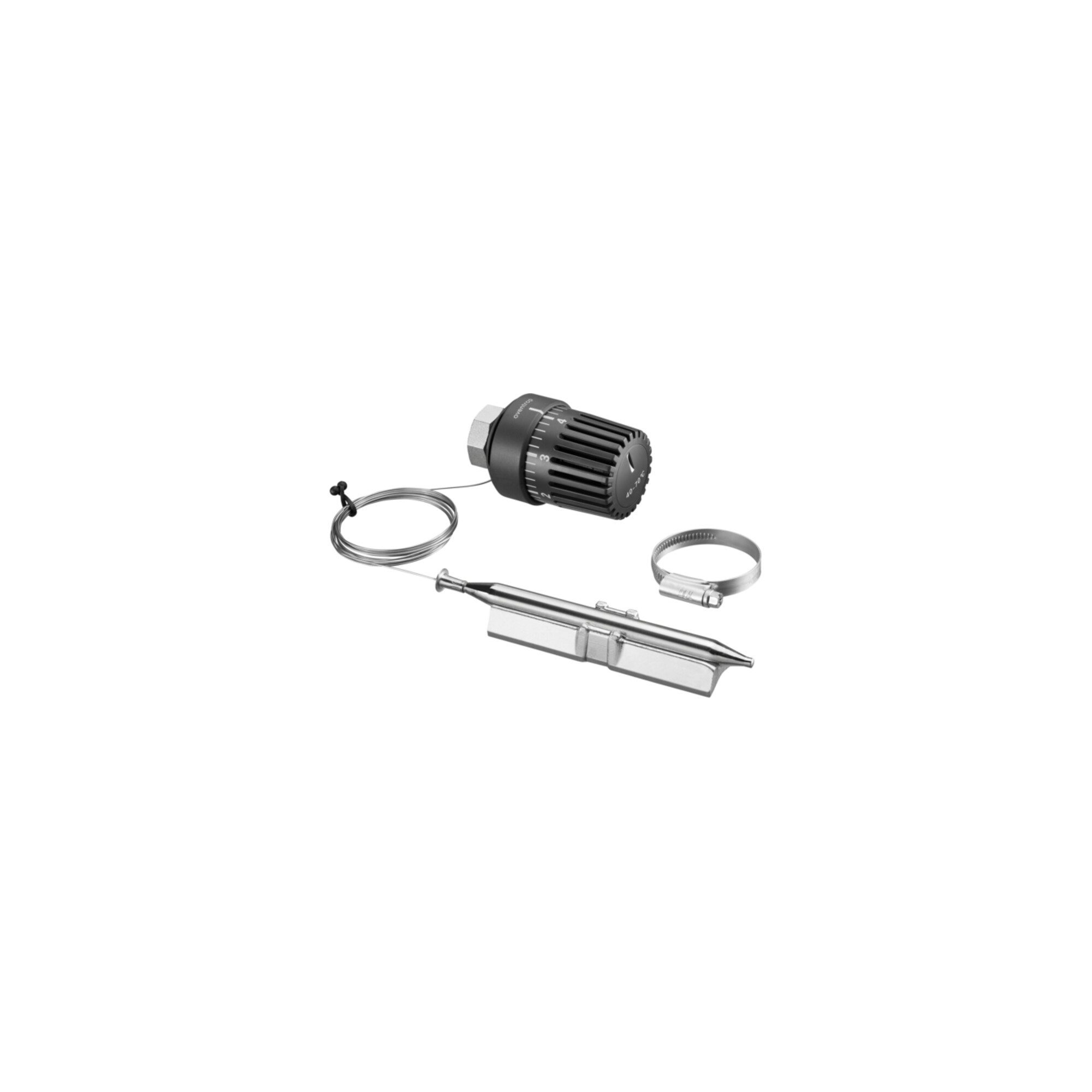 Oventrop Heizkörperthermostat Oventrop Temperaturregler 40-70 GrC, m Anlegef. u. Wärmeleitsockel