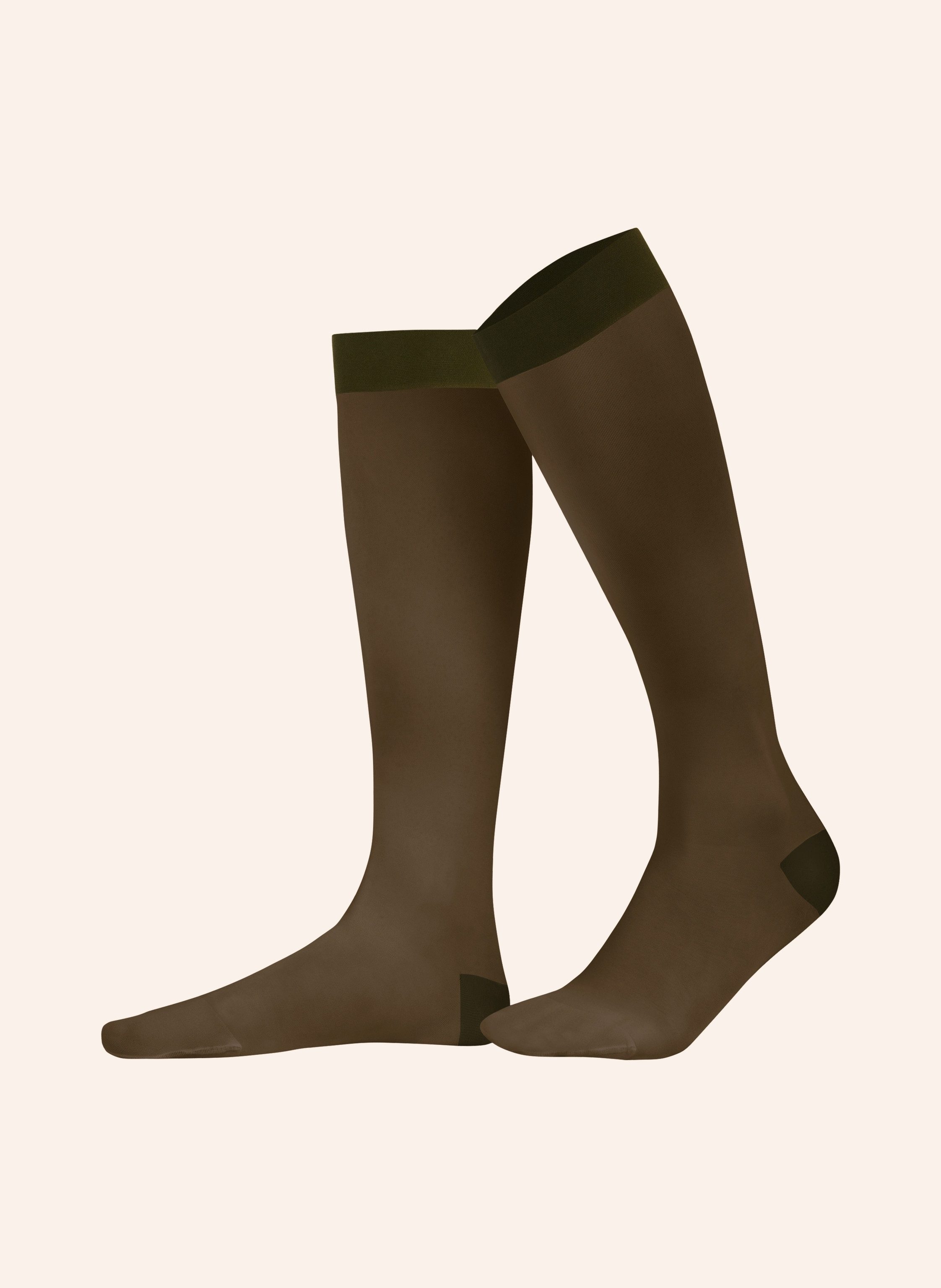 ITEM m6 Kniestrümpfe COMPRESSION TRANSLUCENT 20 CONSCIOUS Graduelle Kompression, druckfreie Bündchen, ultraweich, leichte Beine