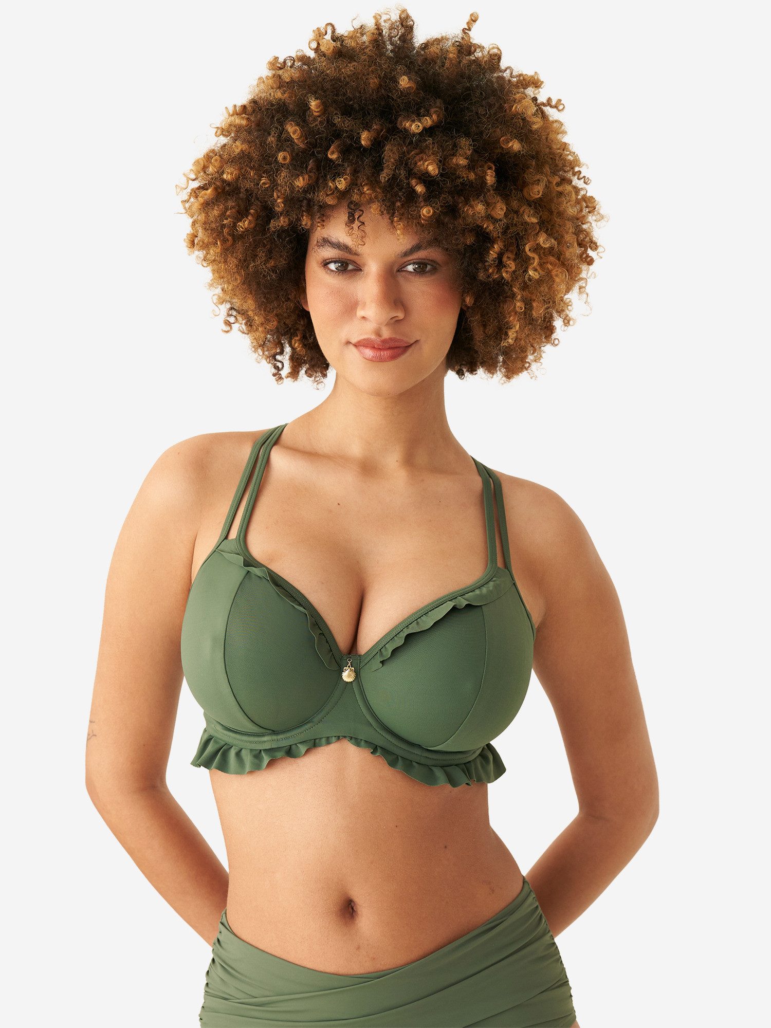 Bügel-Bikini-Top VALENCIA (BIKINI-TOP) Demi-Bikini unwattiert