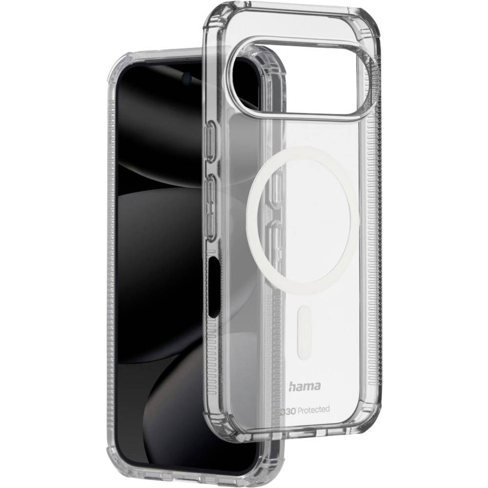 Hama Handyhülle Cover Google Pixel 10, Pixel 10 Pro Transparent Stoßfest 00019810, Stoßfest