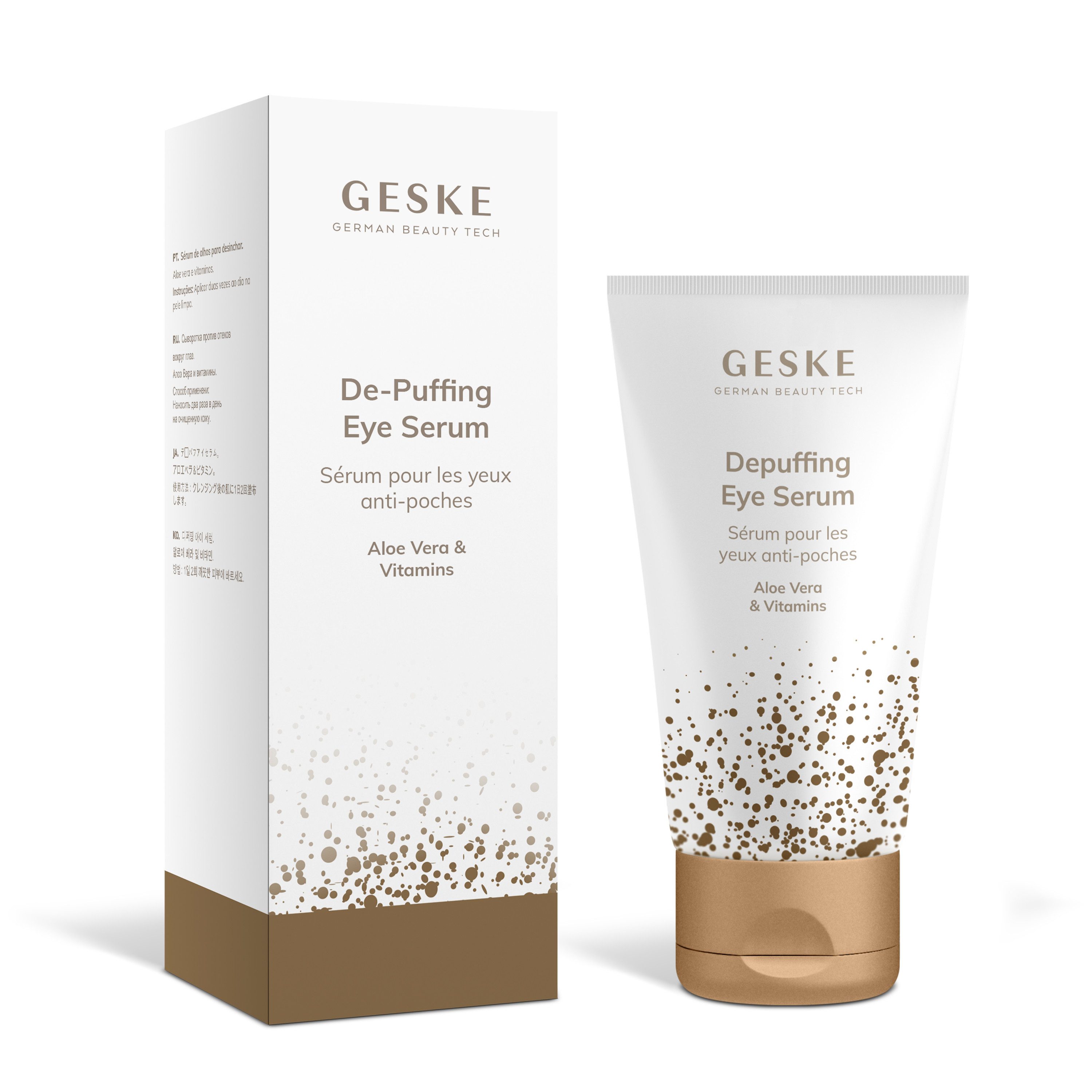 GESKE German Beauty Tech Augengel De-Puffing Eye Serum, 1-tlg.