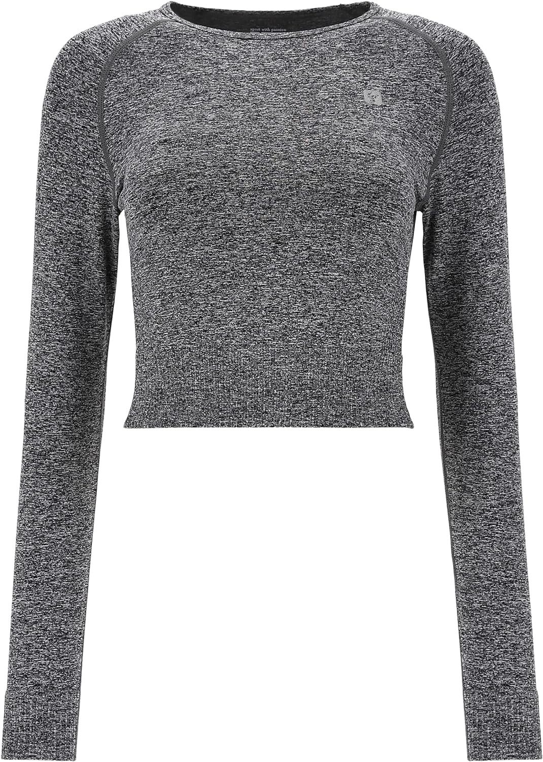 Freddy Longsleeve Damen Basic meliert mit langen Ärmeln