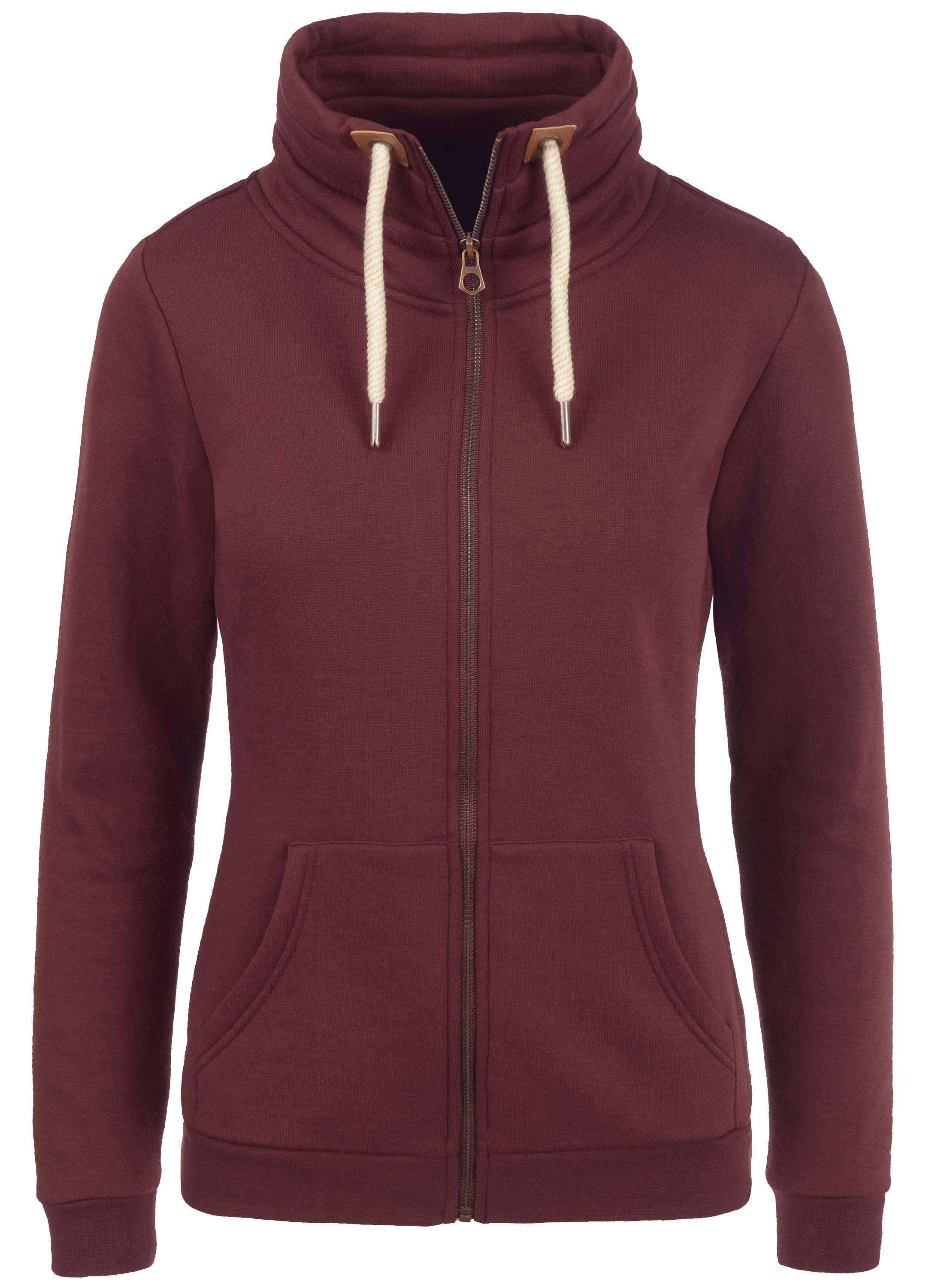 DESIRES Sweatjacke Vicky Zipper Sweatshirtjacke mit Stehkragen