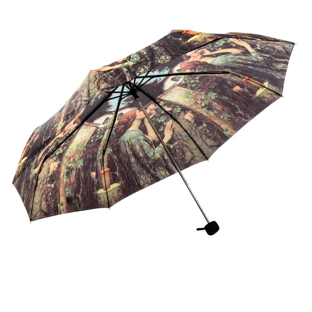Luckyweather not just any other day Taschenregenschirm Regenschirm Motiv SWEET ROSES Taschenschirm