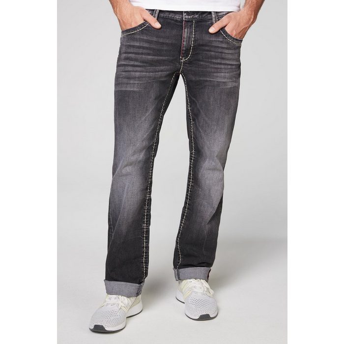 CAMP DAVID Comfort-fit-Jeans mit normaler Leibhöhe