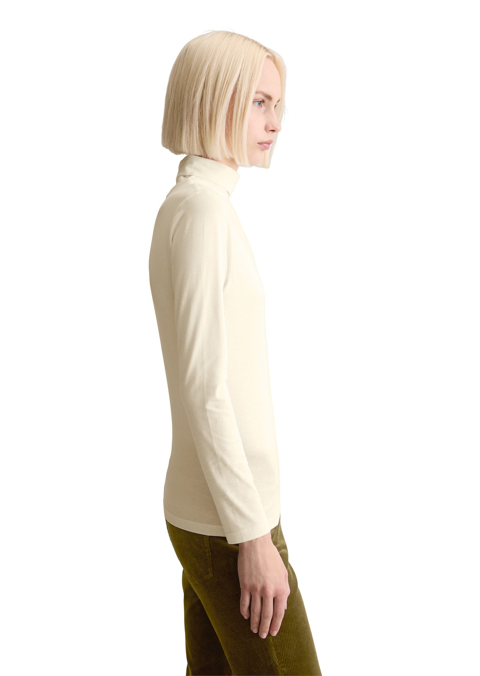 Marc O'Polo DENIM Langarmshirt aus elastischem Single Jersey günstig online kaufen