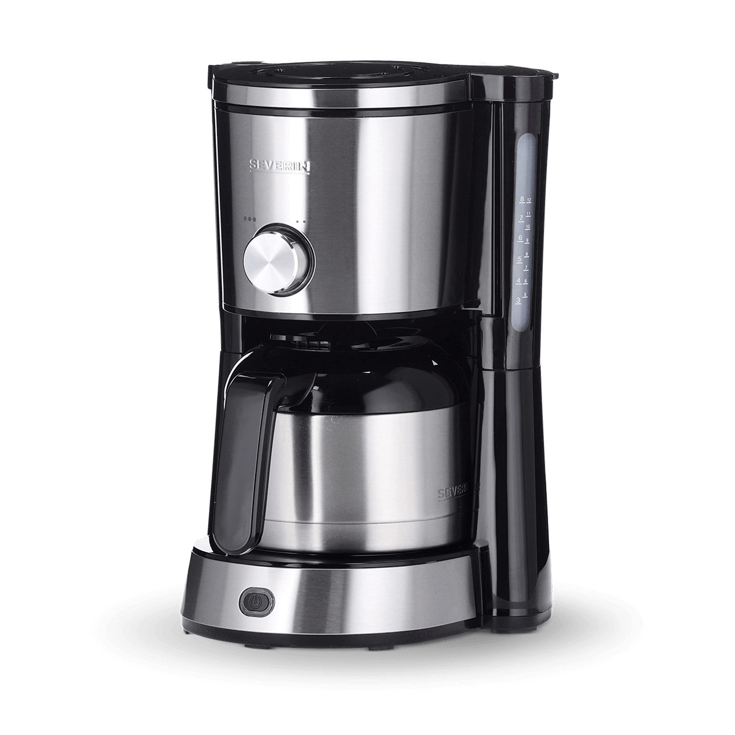 Severin Kaffeemaschine mit Mahlwerk KA 4845, 1l Kaffeekanne, nein 1x 4 Filter, Spülmaschinen geeignet, Wasserstandsanzeige