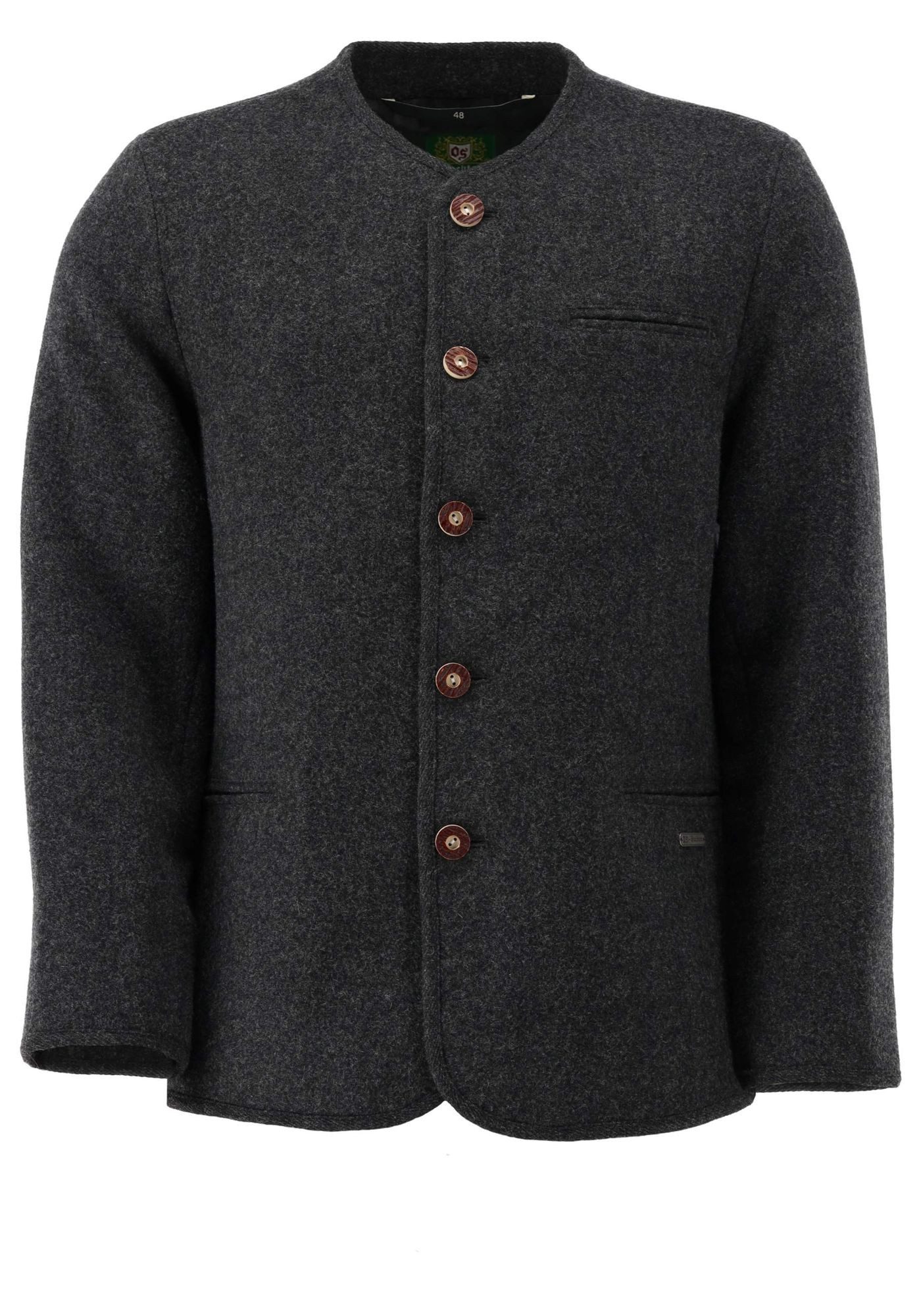 OS Trachten Trachtenjanker Bride Regular Fit, V-Ausschnitt, 3 Paspeltaschen günstig online kaufen