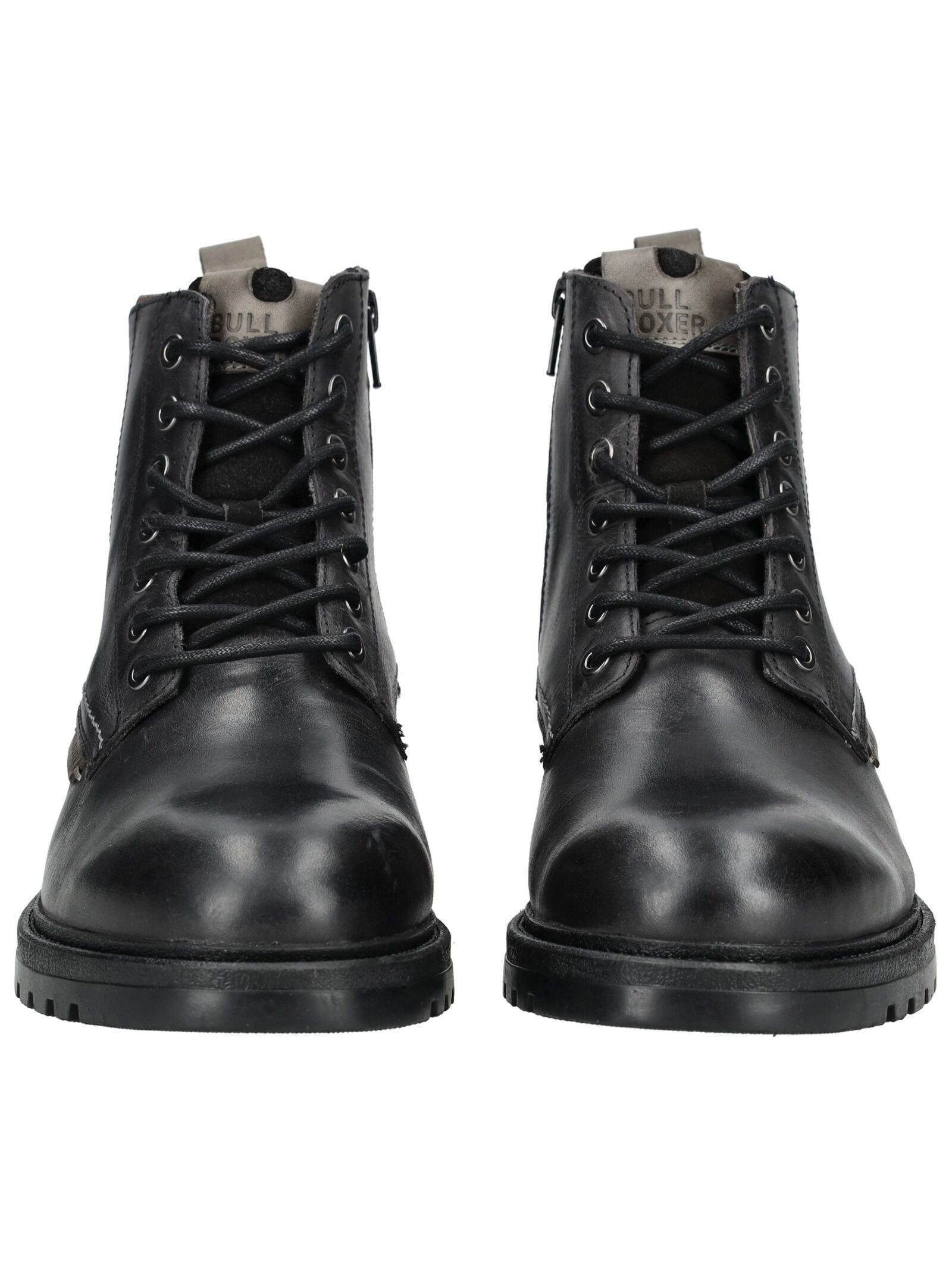 Bullboxer Stiefelette Leder/Textil . Schnürstiefelette