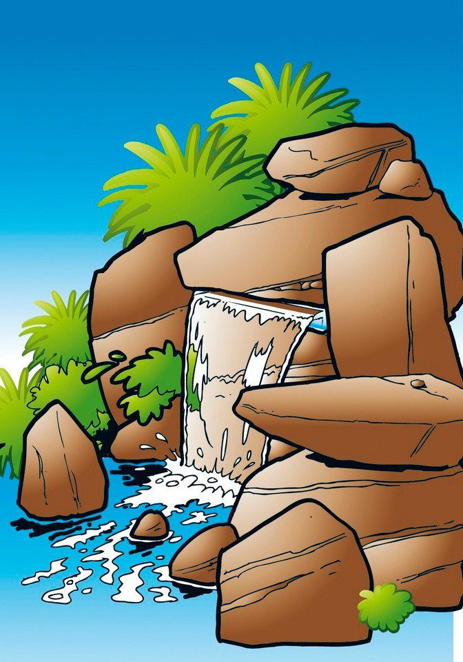 Ubbink Wasserfall Niagara 30 LED, 30 cm Breite