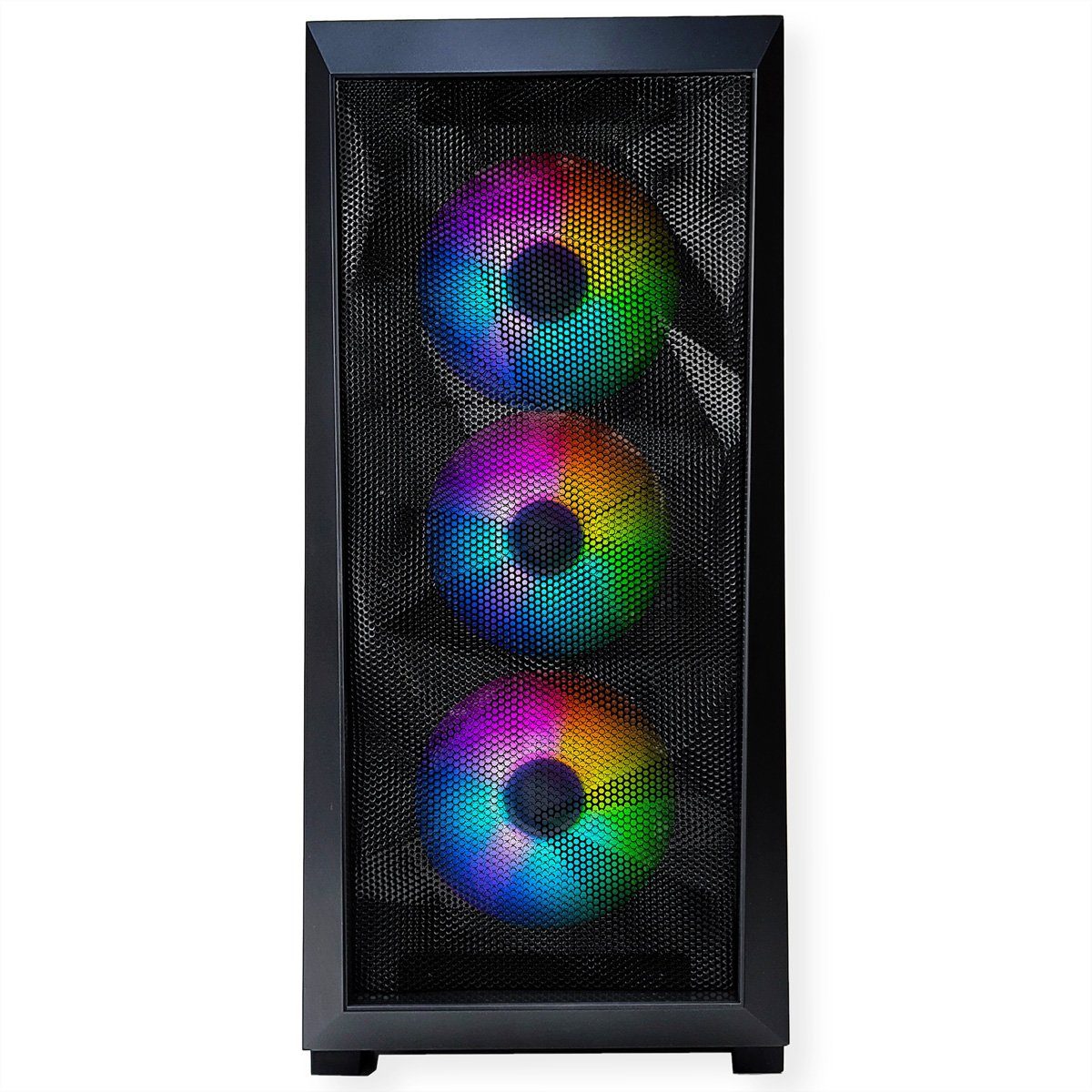 Xilence PC-Gehäuse Xilent Breeze X712.RGB Gaming PC Gehäuse, RGB ATX Midi Tower, XG131