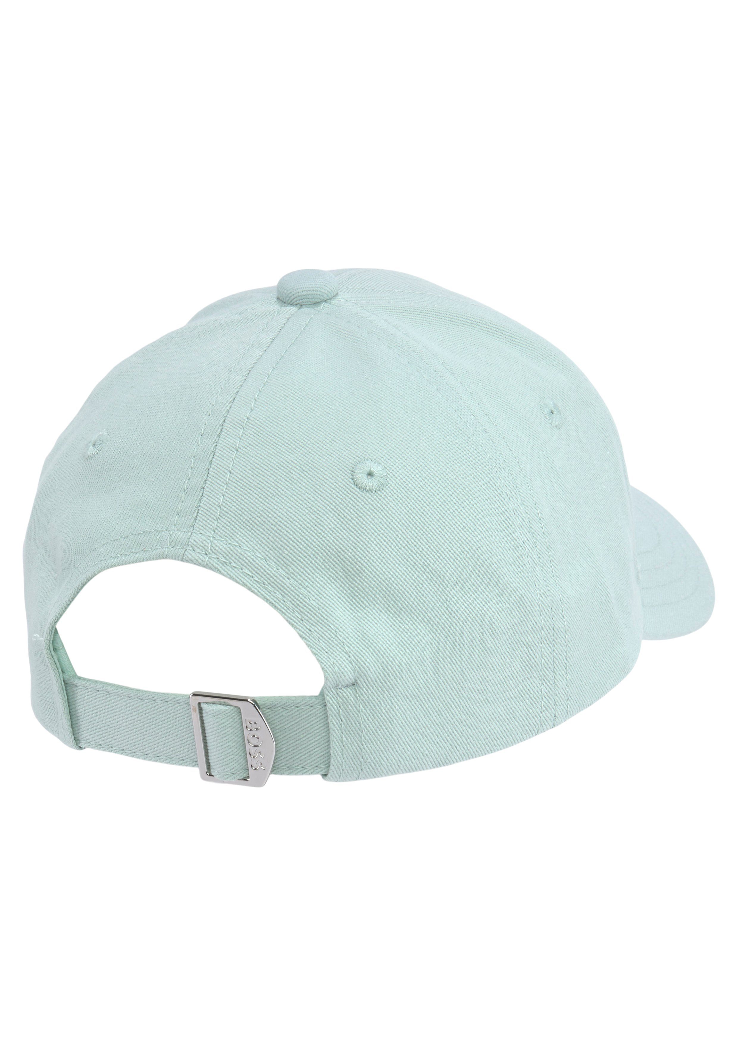 Open Schriftzug Baseball BOSS Ari aufgesticktem Green357 mit Cap BOSS