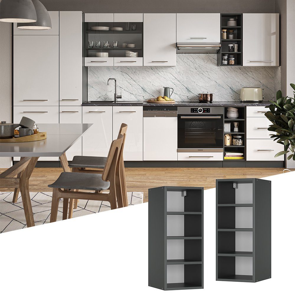 Vicco Hängeschrank Fame-Line, Anthrazit, 30 cm günstig online kaufen