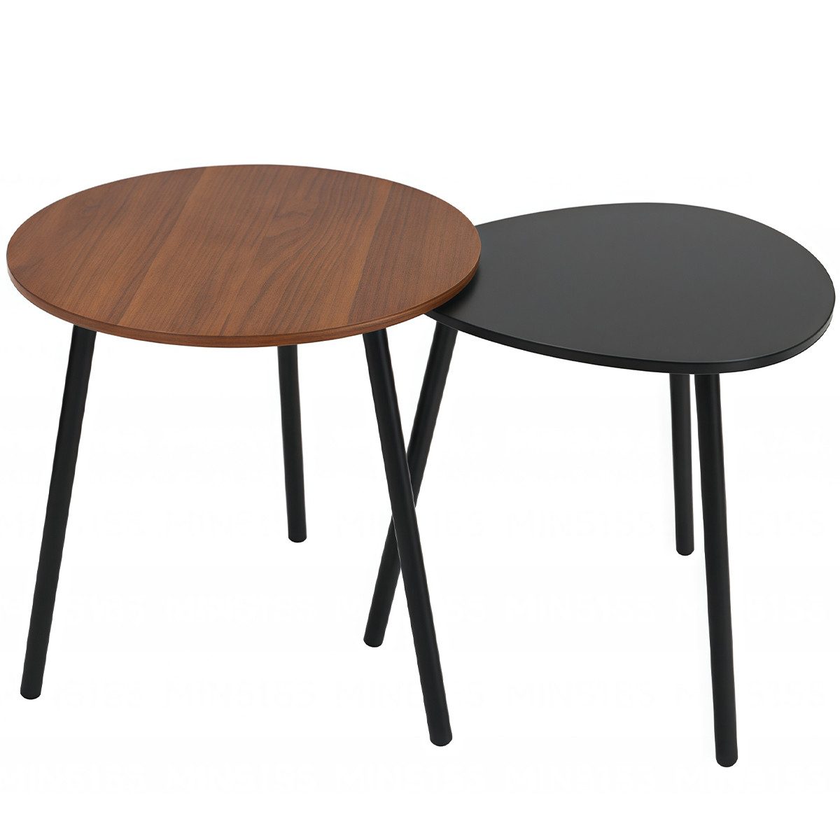 Simloveve Satztisch Couchtisch Beistelltisch Kaffeetisch 2er günstig online kaufen