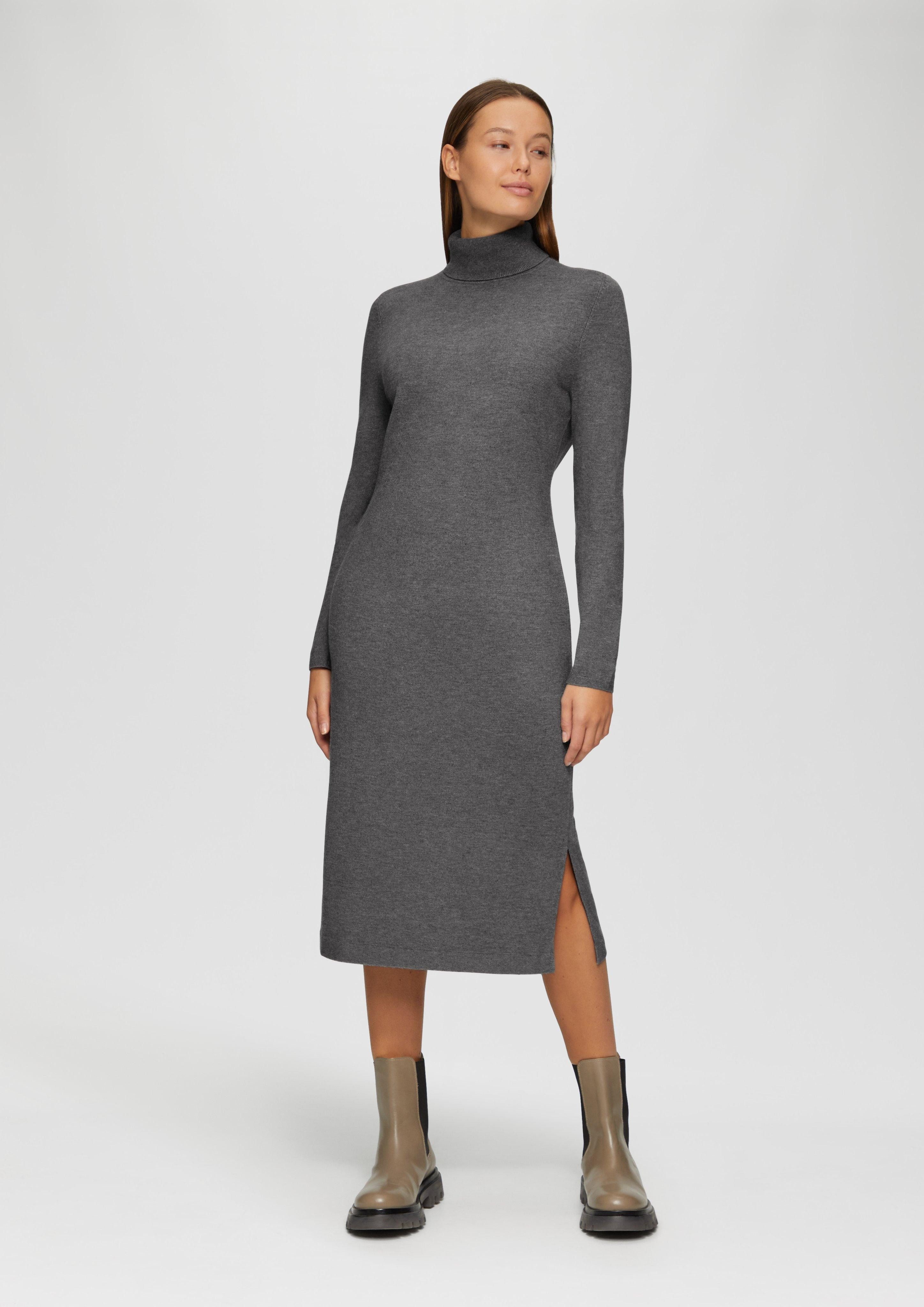 Minikleid Strickkleid im Viskosemix