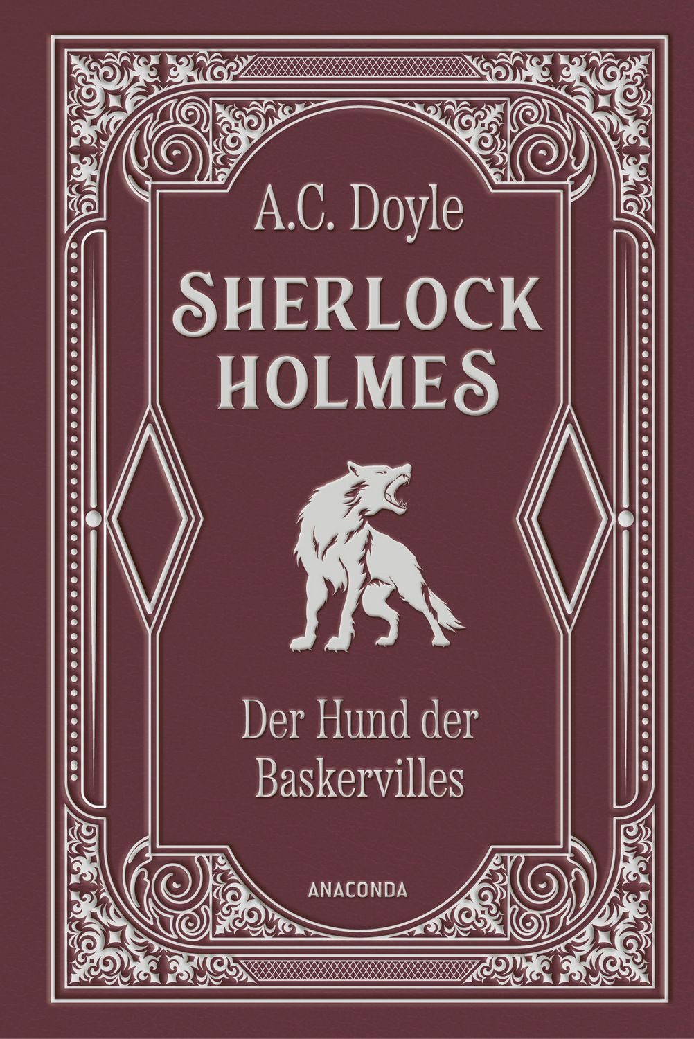 Belletristik Sherlock Holmes. Der Hund der Baskervilles Gebunden in Cabra-Leder mit Arthur Conan Doyle