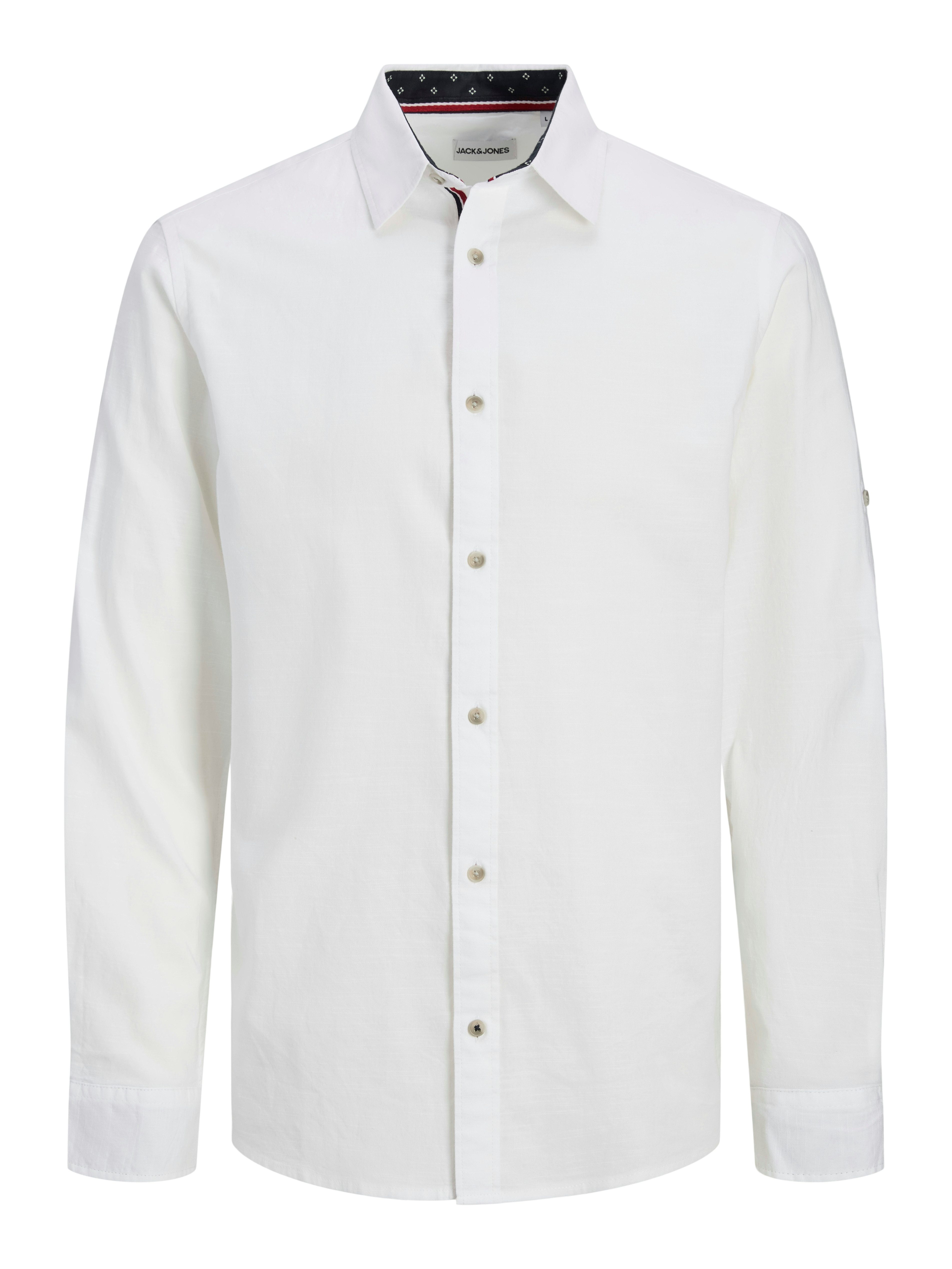 Langarmhemd JJPIERRE SLUB DETAIL SHIRT LS
