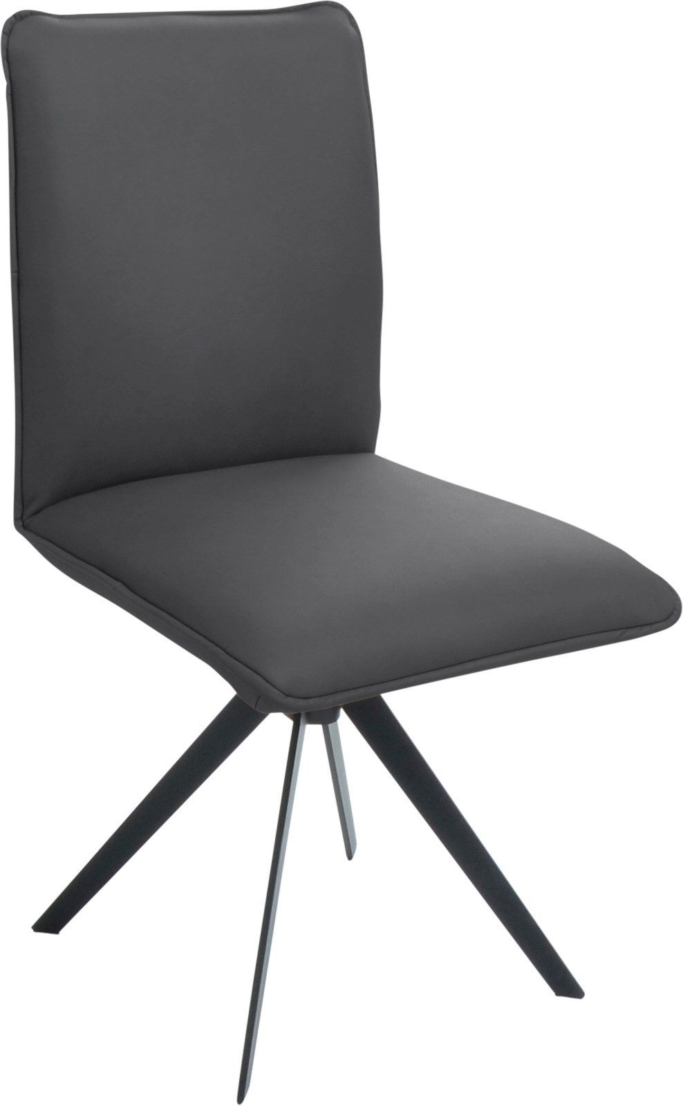 K+W Komfort & Wohnen Drehstuhl, Blitzdrehkreuz und Rückholfunktion, dekorativer 12mm Biese