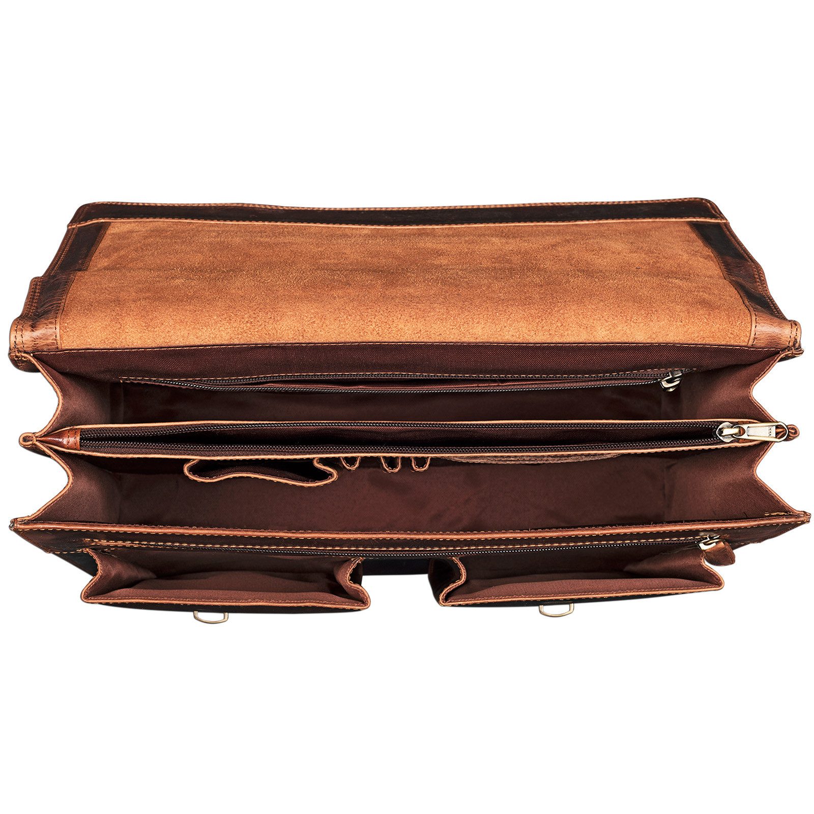 STILORD Aktentasche "Constantin" Vintage Lehrertasche Aktentasche