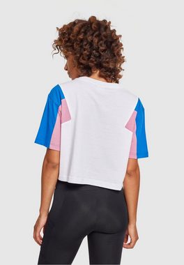URBAN CLASSICS T-Shirt Urban Classics Damen Ladies 3-Tone Short Oversize Tee (1-tlg)