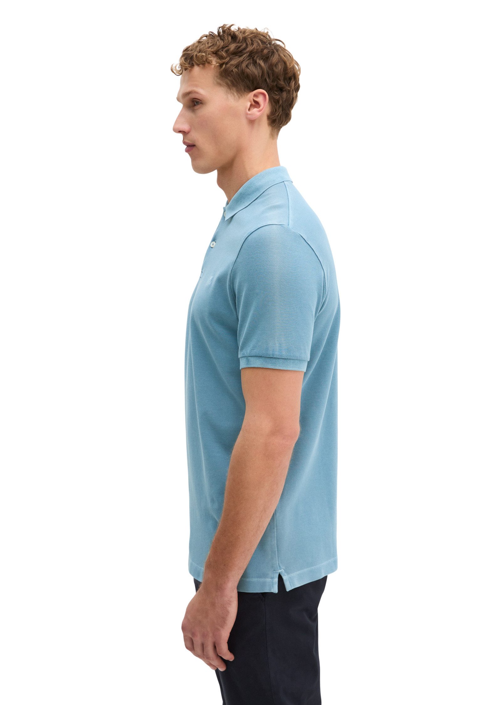 Marc O'Polo Poloshirt aus Organic Cotton-Stretch