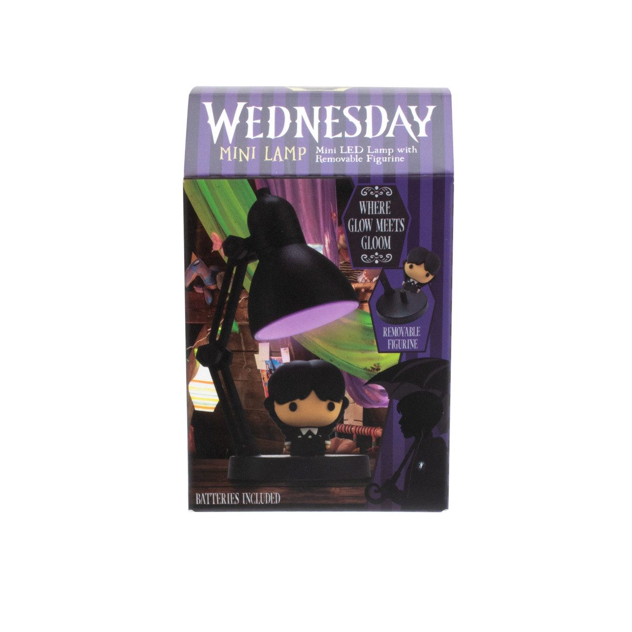 Blue Sky Designs Dekolicht Wednesday Mini LED-Lampe mit Figur 10 cm