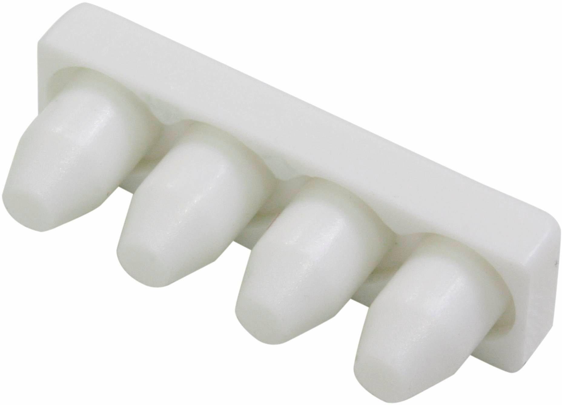 GARDINIA Gardinenstangen-Endstück Endstück 1-läufig, (2-St), Serie Aluminium-Vorhangschiene 1-läufig