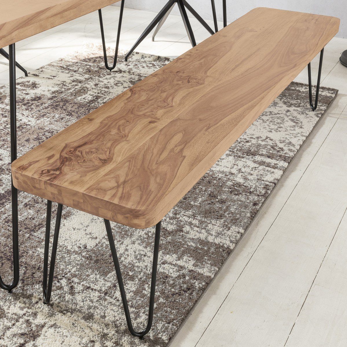 Finebuy Essbank Suva2459 1 Massive Sitzbank Harlem Akazie Holz Bank Fur Esstisch Massiv Kuchenbank Massivholz Essbank Ohne Lehne Fur Esszimmer Online Kaufen Otto