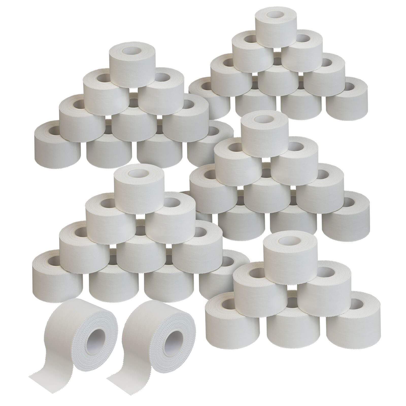 ALPIDEX Bandage 48 x ALPIDEX Sport-Tape 3,8 cm x 10 m Farbe: weiß