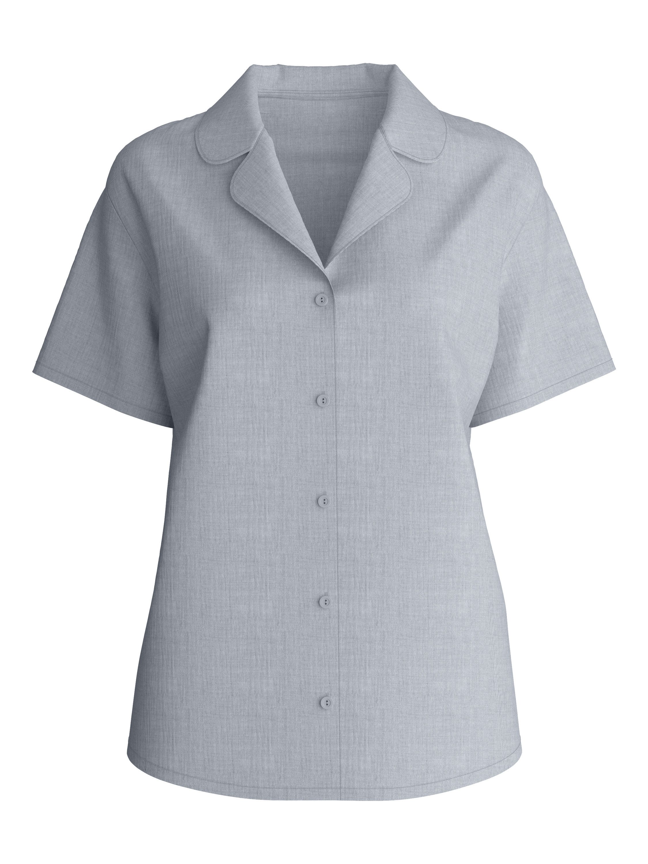 CALIDA Kurzarmshirt Favourites Tiles Damen (1-tlg) luftig, atmungskativ, strukturierte Haptik, pflegeleicht