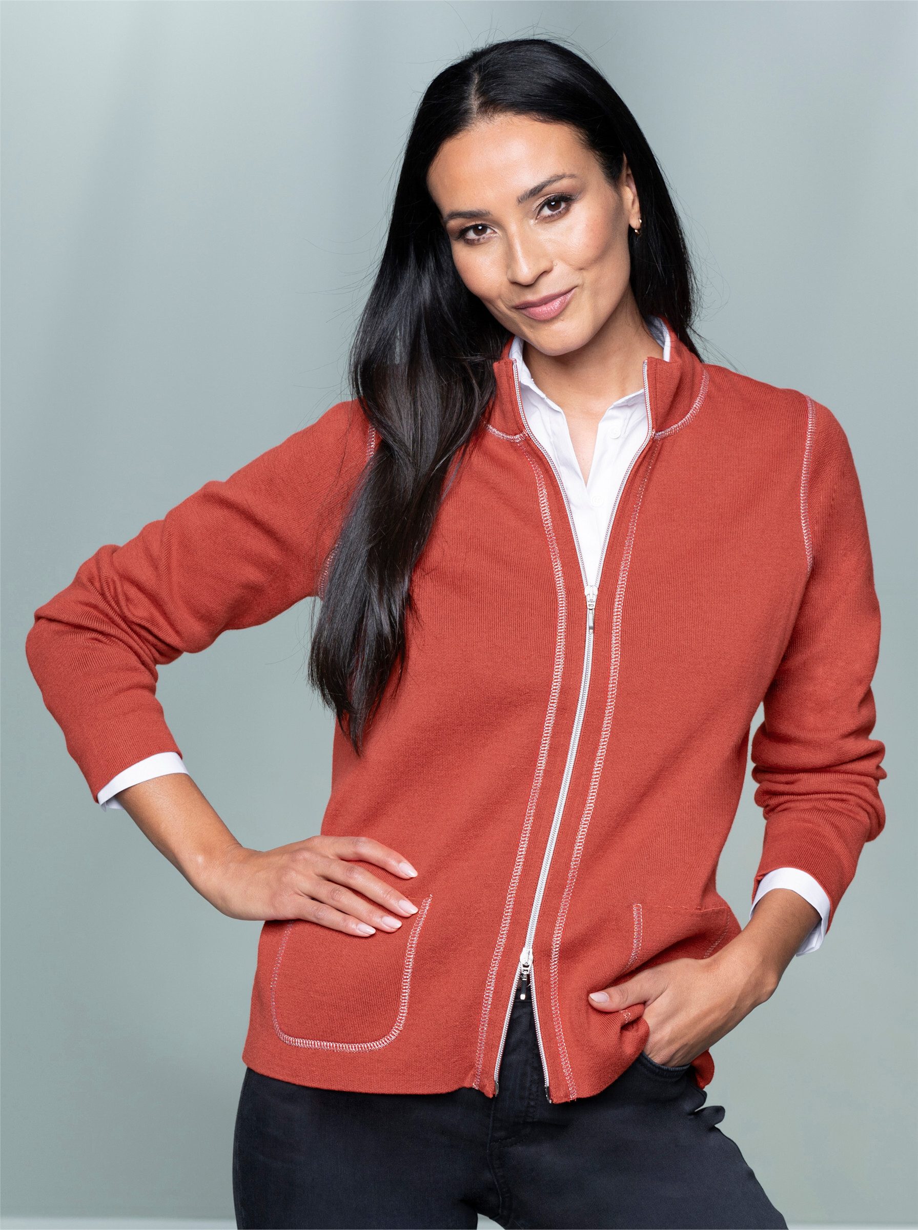 heine Strickjacke Strickjacke Langarm günstig online kaufen