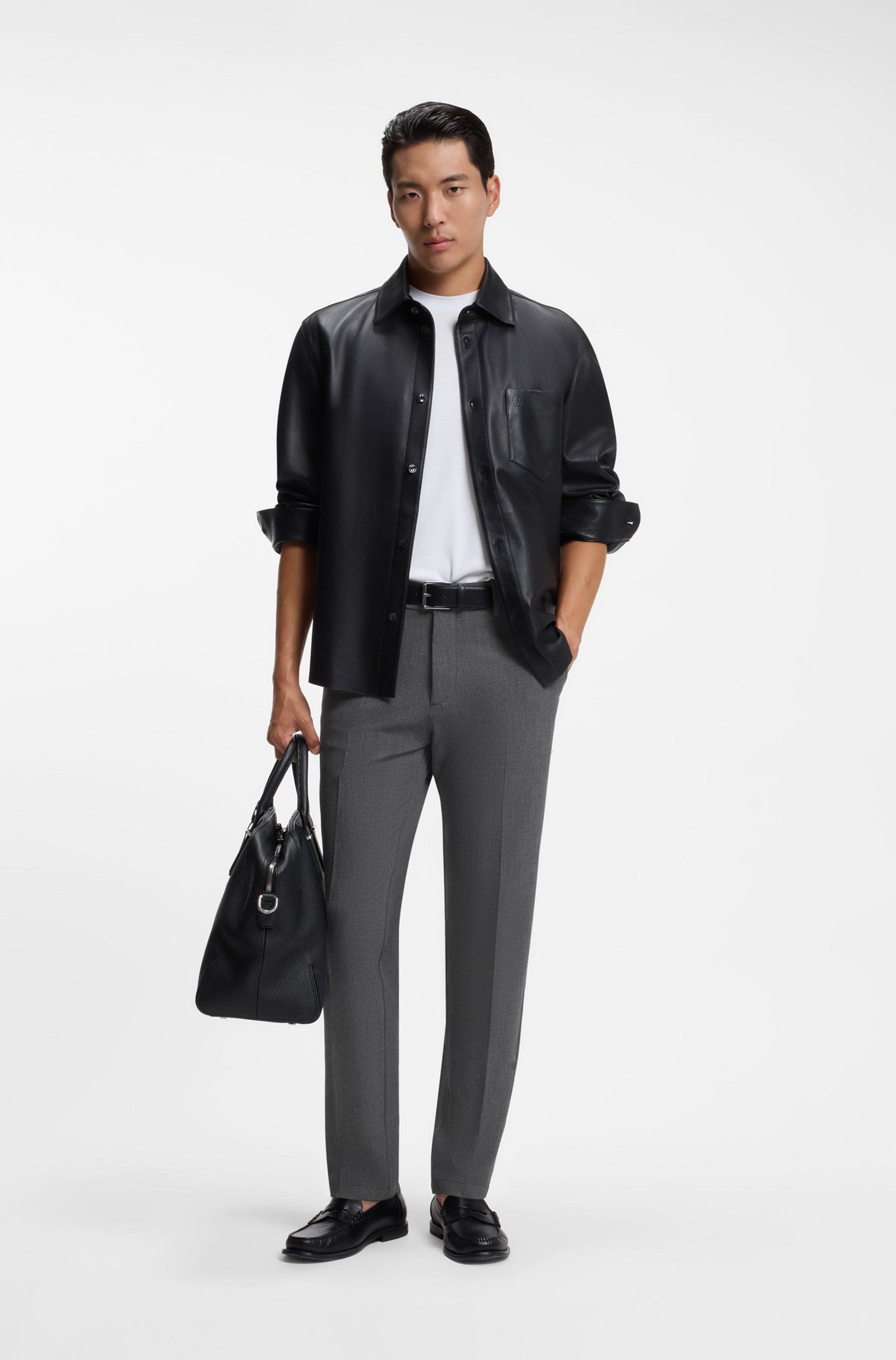 BOSS Stoffhose Hose Kane (1-tlg)
